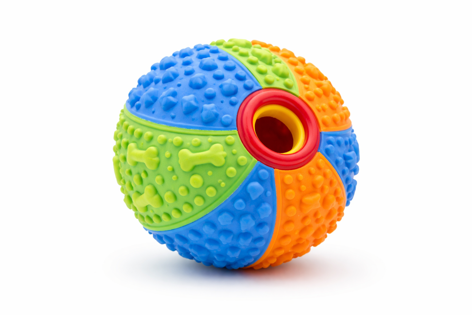 Interactive Pet Toy Ball – Durable Rubber Chew & Play Ball