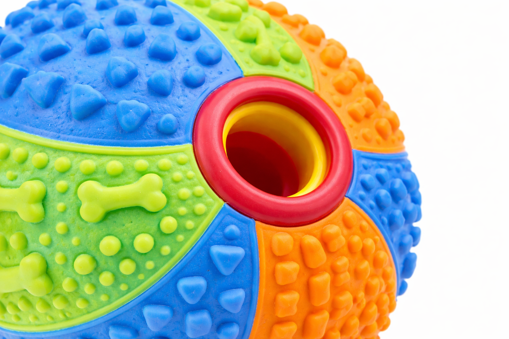 Interactive Pet Toy Ball – Durable Rubber Chew & Play Ball