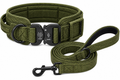 Premium Tactical Dog Collar & Leash Set – Military Style, Strong & Adjustable Nylon