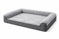 Orthopedic Memory Foam Dog Bed – Washable Cover, Non-Slip Base
