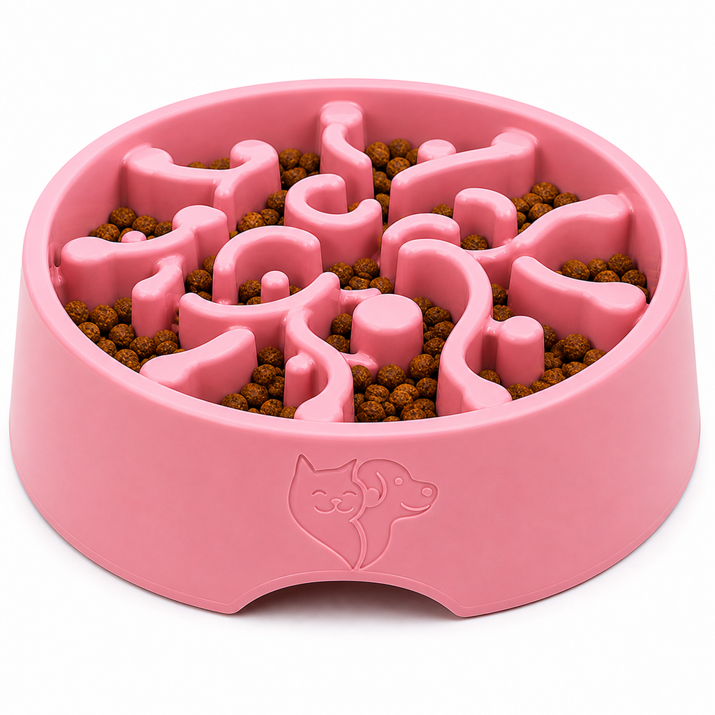 Premium Slow Feeding Dog Puzzle Bowl – Interactive Mental Stimulation Toy
