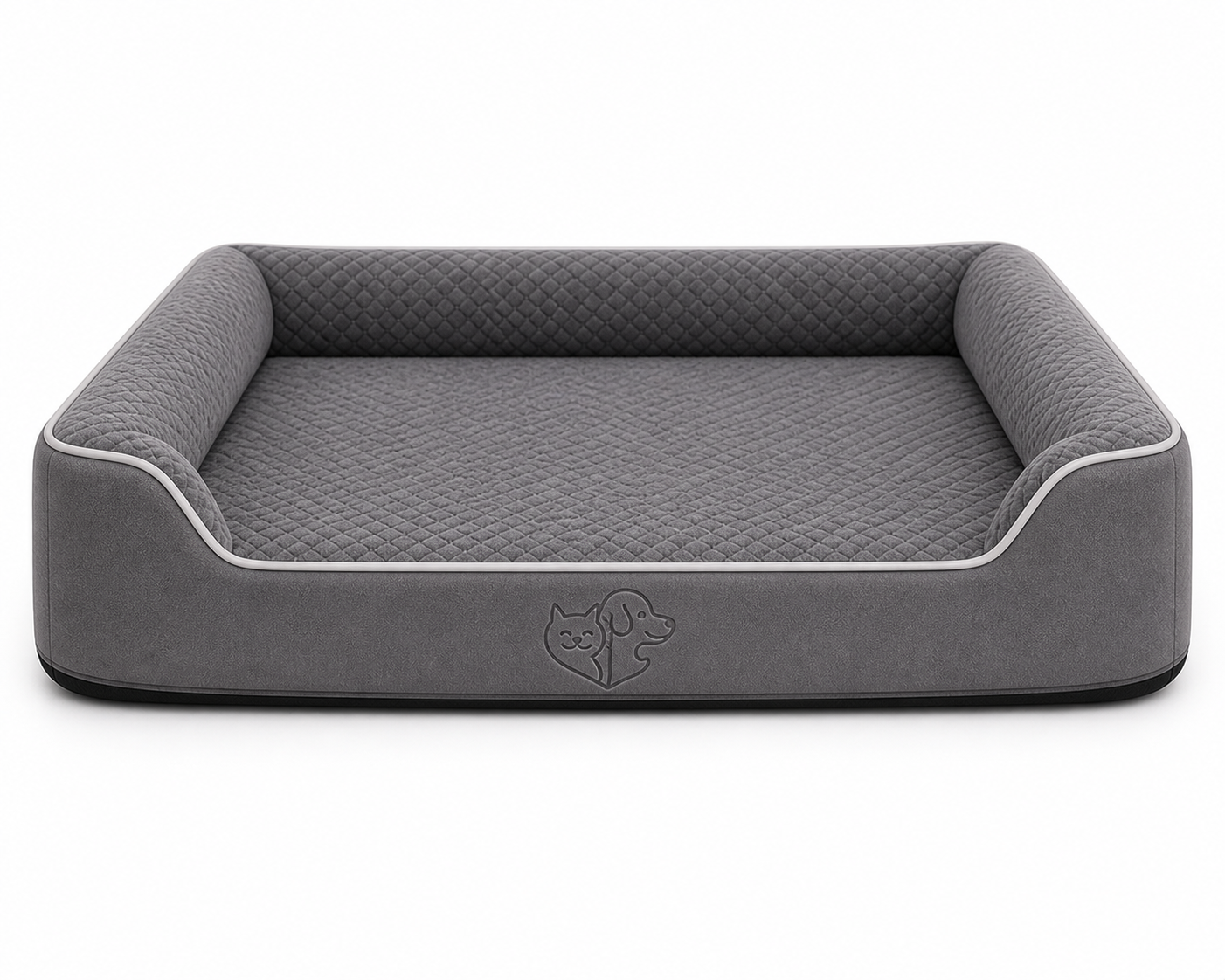 Premium Orthopaedic Memory Foam Dog Bed – Anti-Slip Base & Washable Cover (Large 90cm)